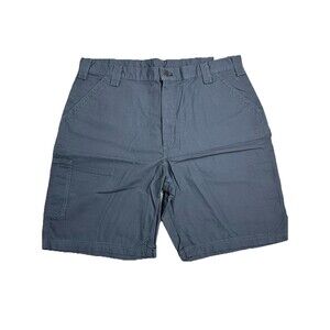 NWT Carhartt Mens Canvas Work Shorts B147 Fat‎ Sz 42  Gray Cargo Utility Pockets